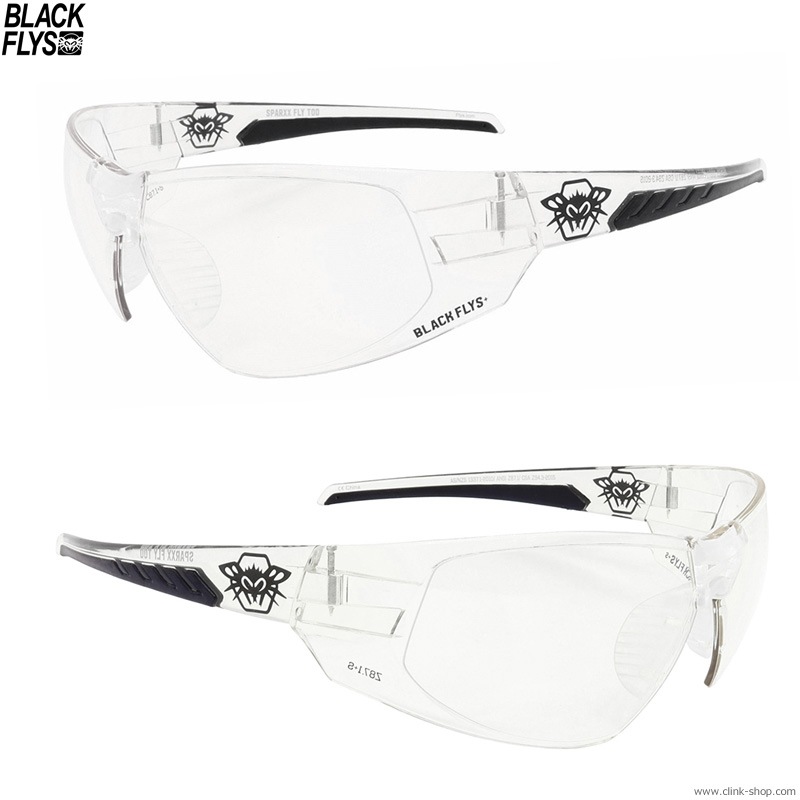 CLINK｜BLACK FLYS SPAEXX FLY TOO (SAFETY GLASSES) [CLEAR]｜東京