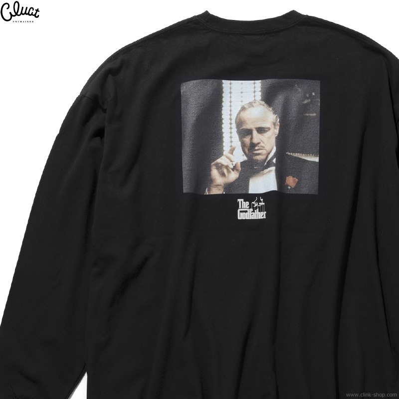 CLUCT �� GODFATHER R [L/S TEE] (BLACK) #04455
