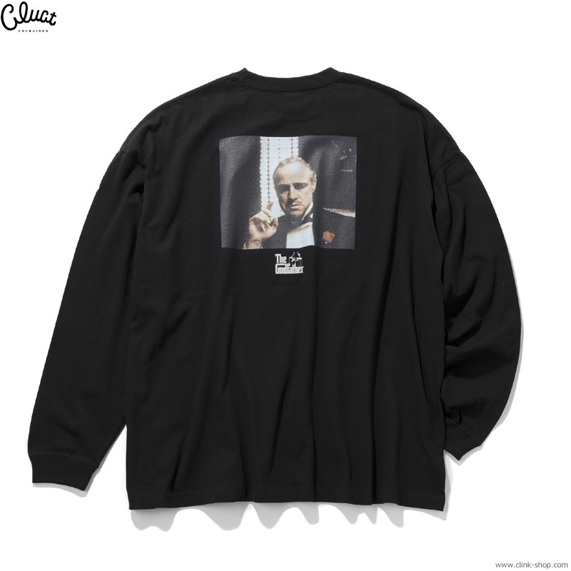 CLUCT �� GODFATHER R [L/S TEE] (BLACK) #04455