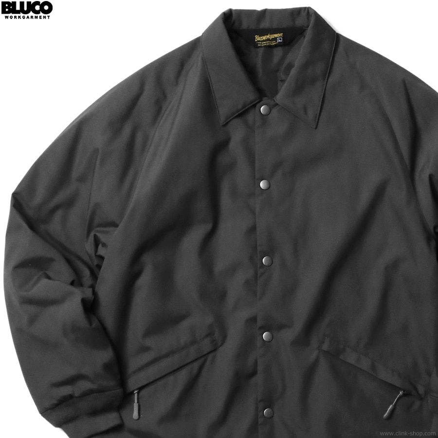 BLUCO QUILTING COACH JACKET (BLACK) [1351]