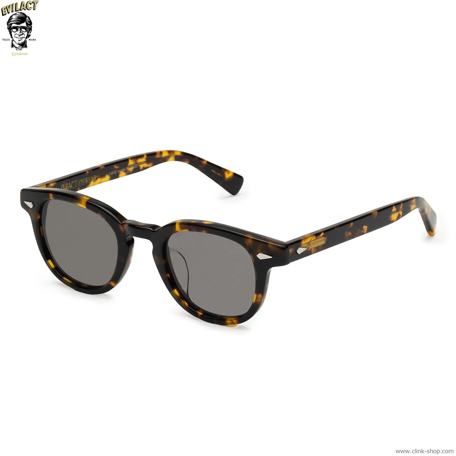 CLINK｜EVILACT EYEWEAR ACE - YELLOW TORT./SMOKE LENS [EAE23-17-05