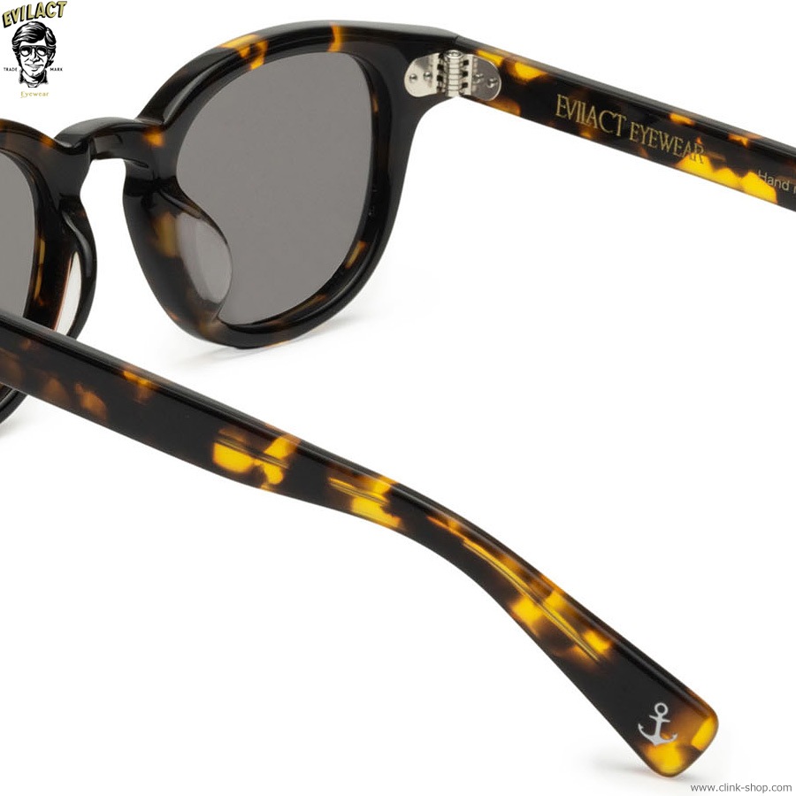 CLINK｜EVILACT EYEWEAR ACE - YELLOW TORT./SMOKE LENS [EAE23-17-05