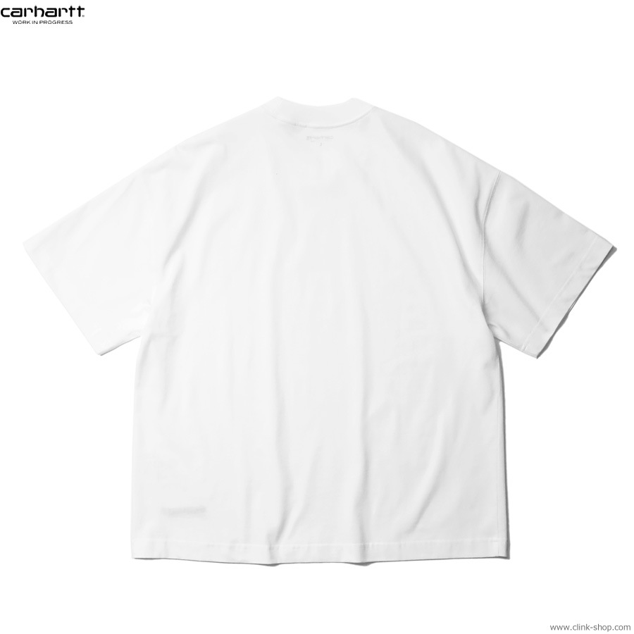 CARHARTT WIP S/S LINK SCRIPT T-SHIRT (WHITE/BLACK)