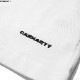 CARHARTT WIP S/S LINK SCRIPT T-SHIRT (WHITE/BLACK)