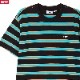 OBEY ILLUSION TEE SS (BLACK MULTI)