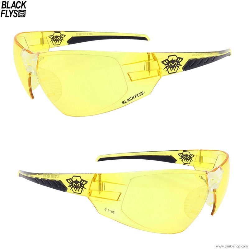 CLINK｜BLACK FLYS SPAEXX FLY TOO (SAFETY GLASSES) [YELLOW]｜東京