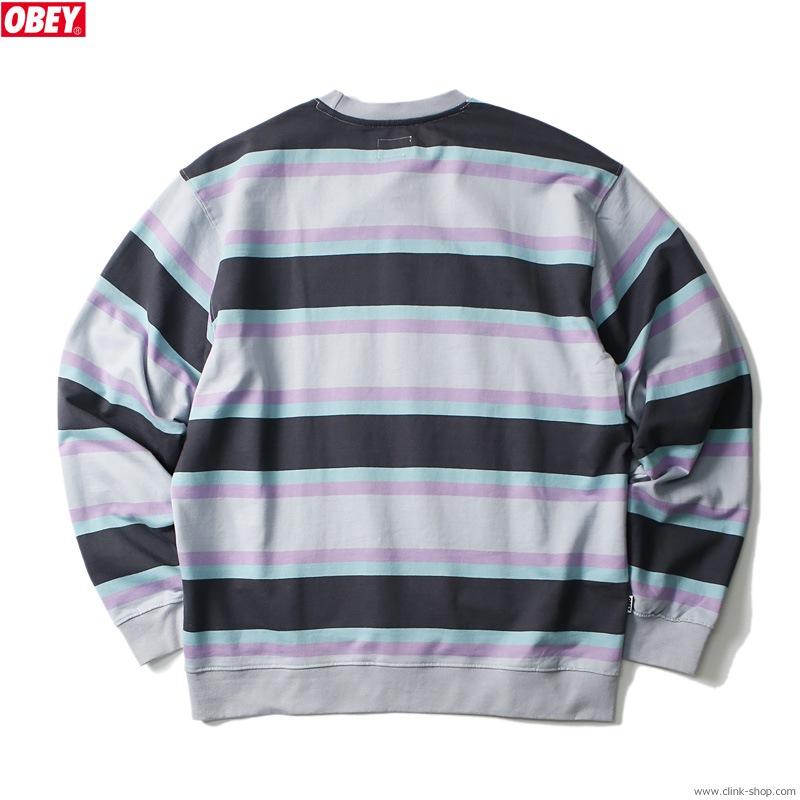 OBEY QUARTET ORGANIC CREW (NAVY MULTI)