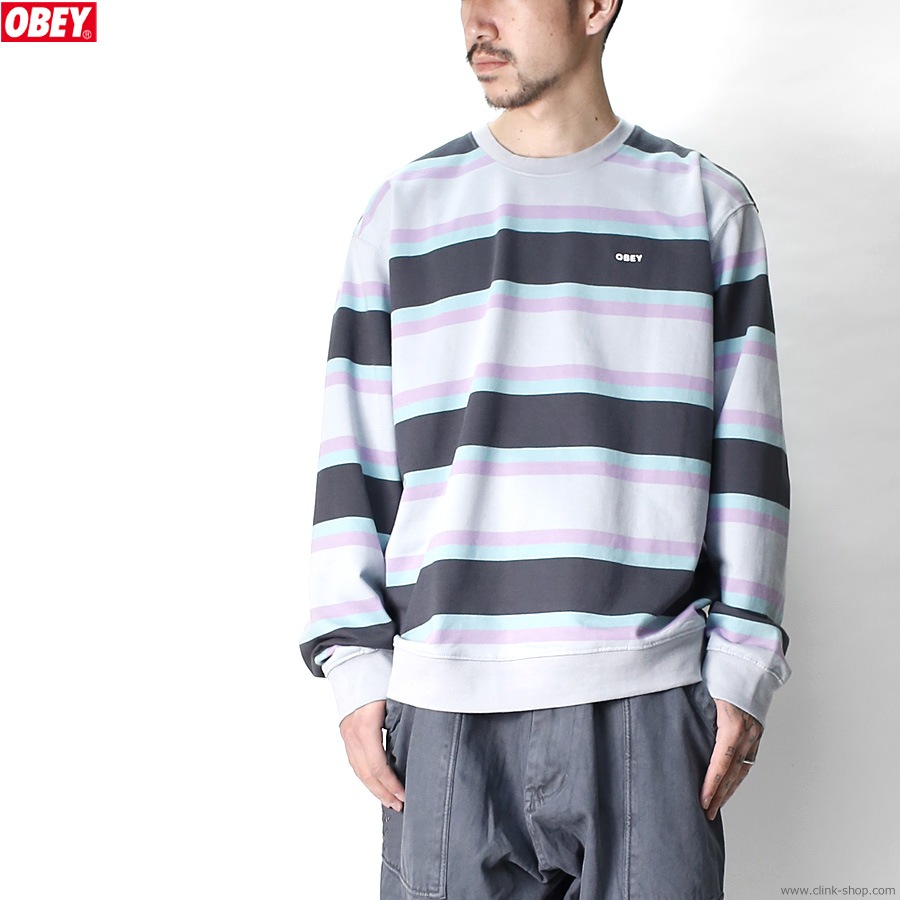 OBEY QUARTET ORGANIC CREW (NAVY MULTI)