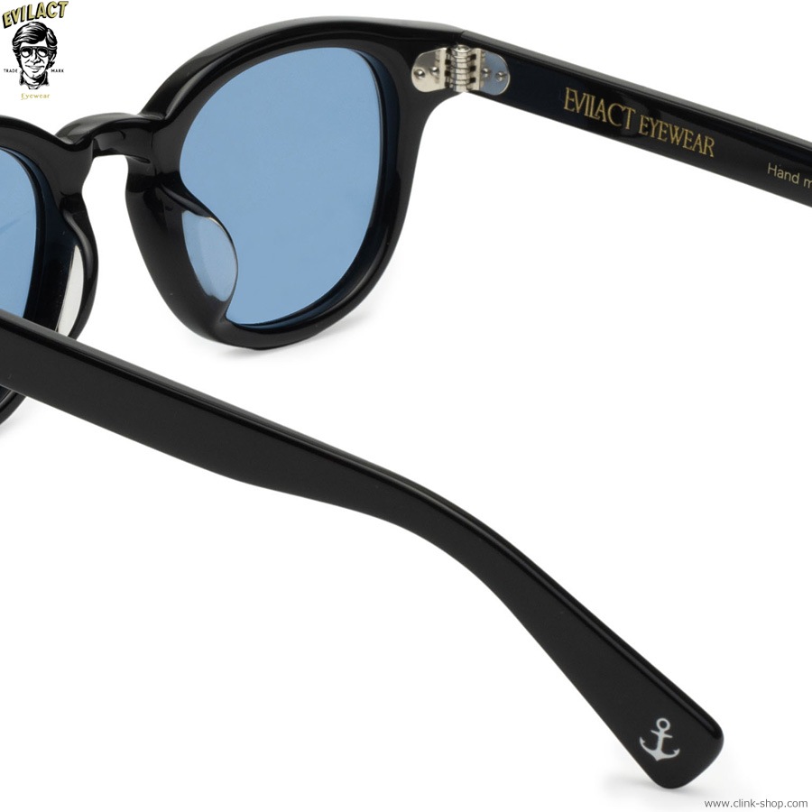 CLINK｜EVILACT EYEWEAR ACE - BLACK/BLUE LENS [EAE23-17-03]｜東京