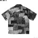 LIBERAIDERS BANDANA PRINTED S/S SHIRT (BLACK) #70203