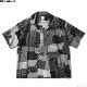 LIBERAIDERS BANDANA PRINTED S/S SHIRT (BLACK) #70203