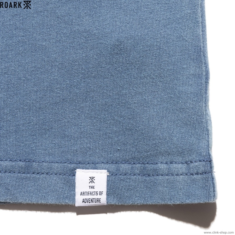 ROARK REVIVAL "PERMANENT VACATION" L/S TEE (SLATE BLUE)