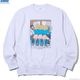 RADIALL LOVE BEER - CREW NECK SWEATSHIRT L/S (SNOW WHITE) [RAD-25MW-CUT003]
