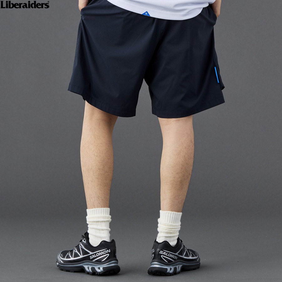 LIBERAIDERS DOTAIR UTILITY SHORTS (BLACK)
