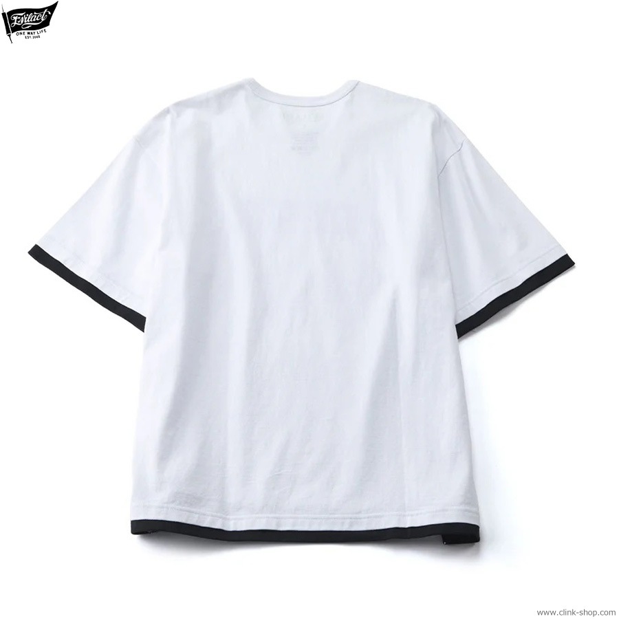 EVILACT LAYERD SS (WHITE) [EA25-ACT1-T07]