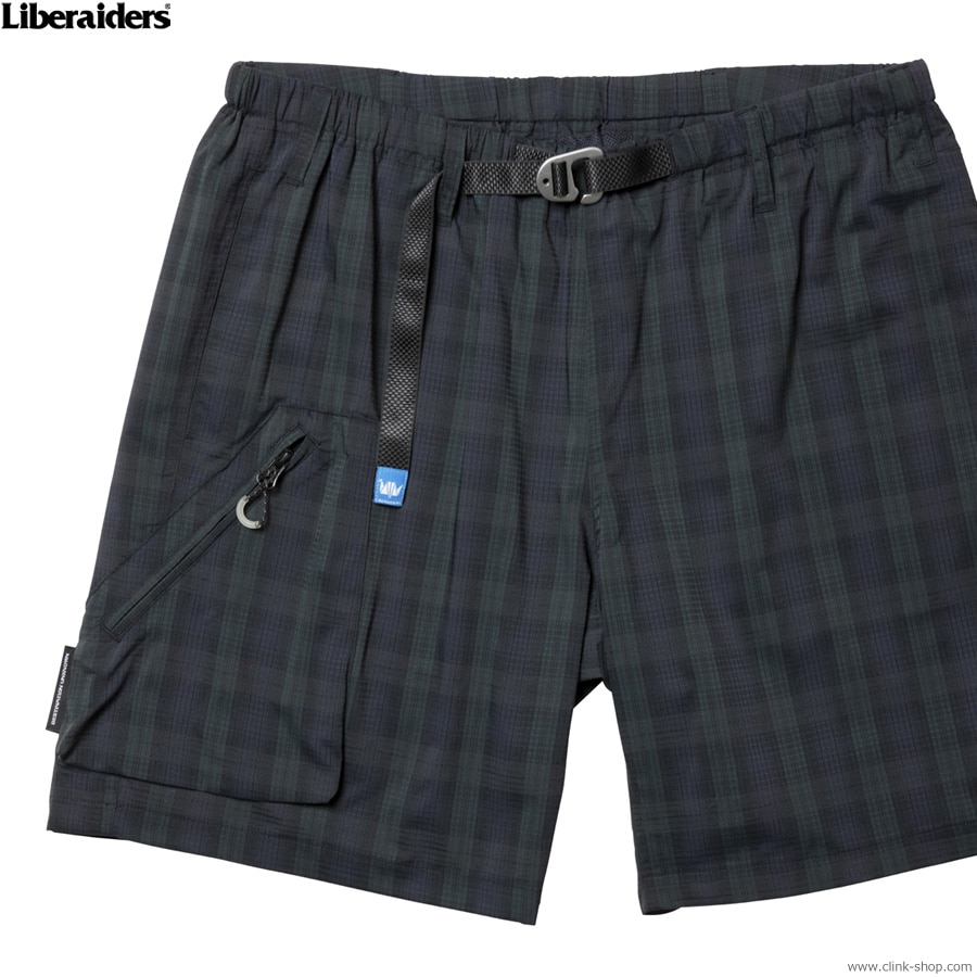 CLINK｜LIBERAIDERS DOTAIR UTILITY SHORTS (PLAID)｜東京・吉祥寺