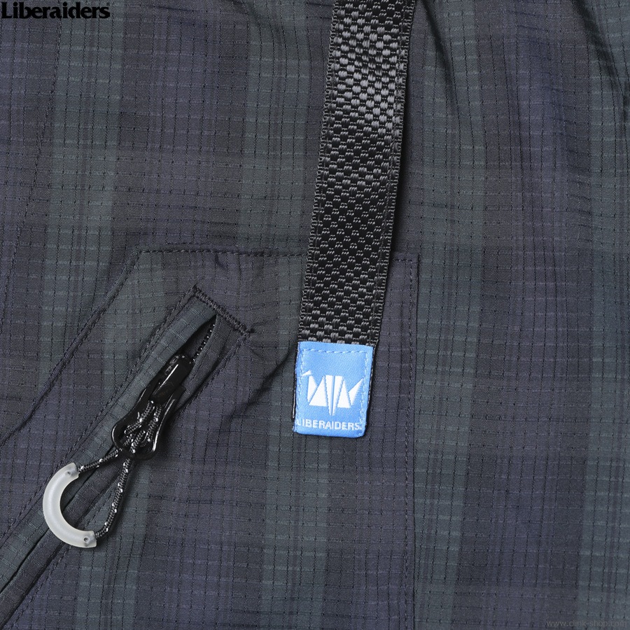 LIBERAIDERS DOTAIR UTILITY SHORTS (PLAID)