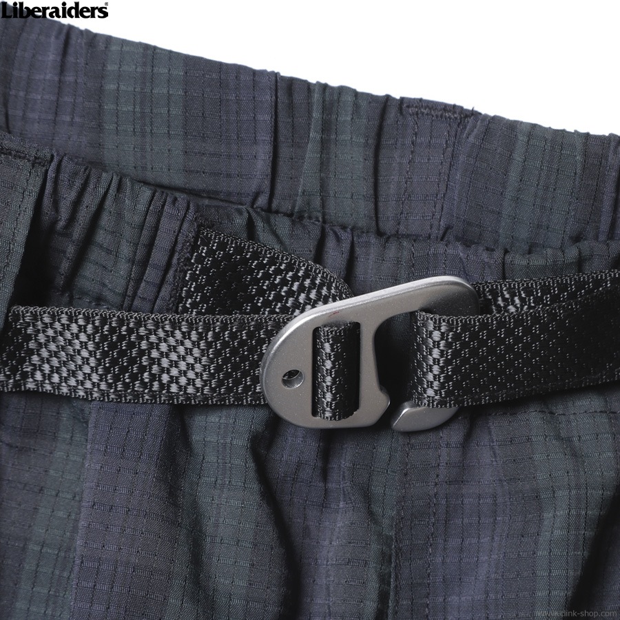 LIBERAIDERS DOTAIR UTILITY SHORTS (PLAID)