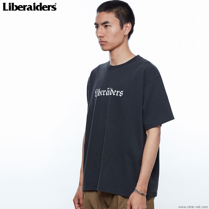 LIBERAIDERS GERMAN LOGO TEE (BLACK) #76603