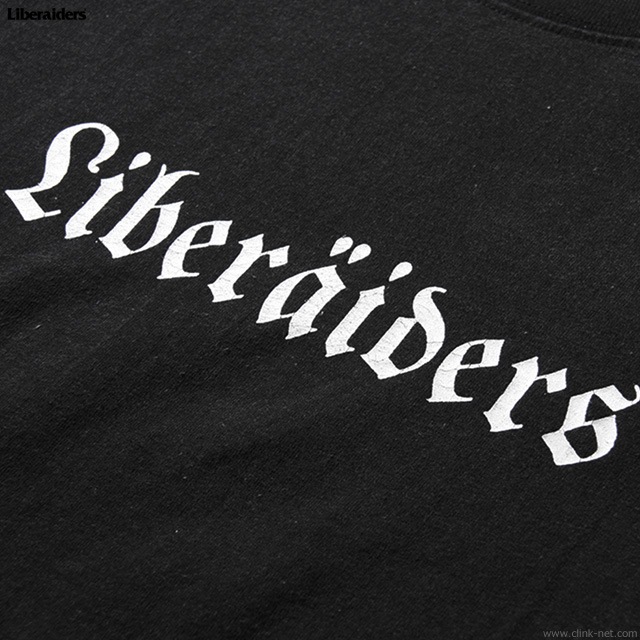 LIBERAIDERS GERMAN LOGO TEE (BLACK) #76603