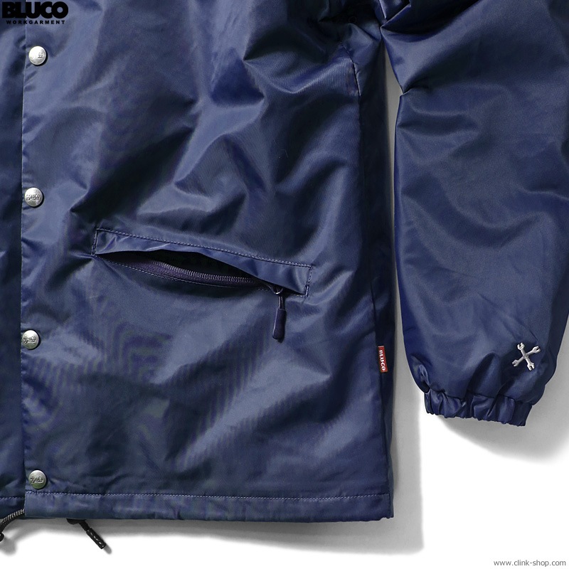 ブルコ　ボア　コーチジャケット　ネイビー CLINK｜BLUCO BOA COACH JACKET (NAVY) [OL-051-021]｜東京