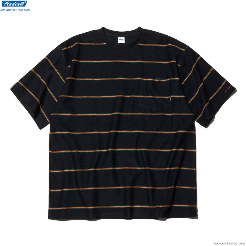 RADIALL DUBWISE - CREW NECK T-SHIRT S/S (BLACK)
