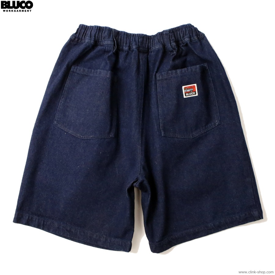 BLUCO 12oz DENIM EASY WORK SHORTS (D.INDIGO) [153-45-004]