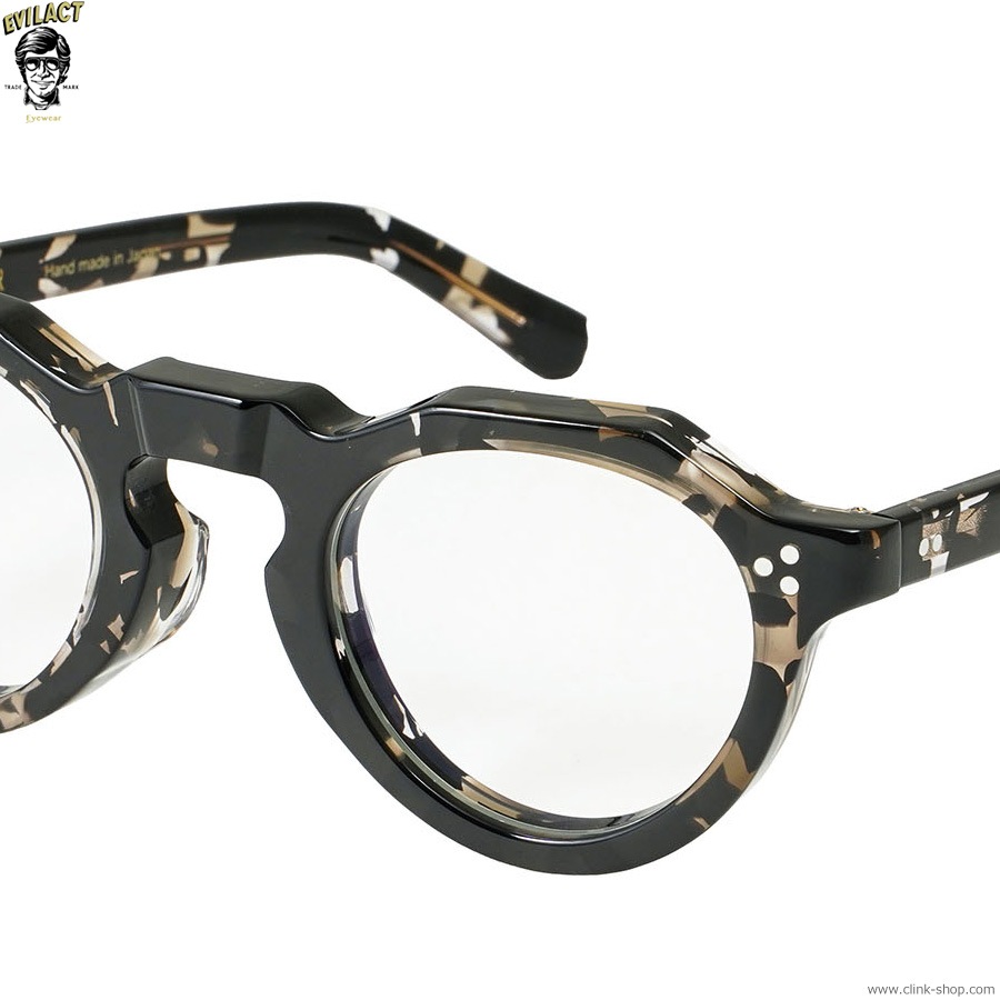 CLINK｜EVILACT EYEWEAR ROYAL - DALMATIAN/PHOTOCHROMIC GRAY LENS