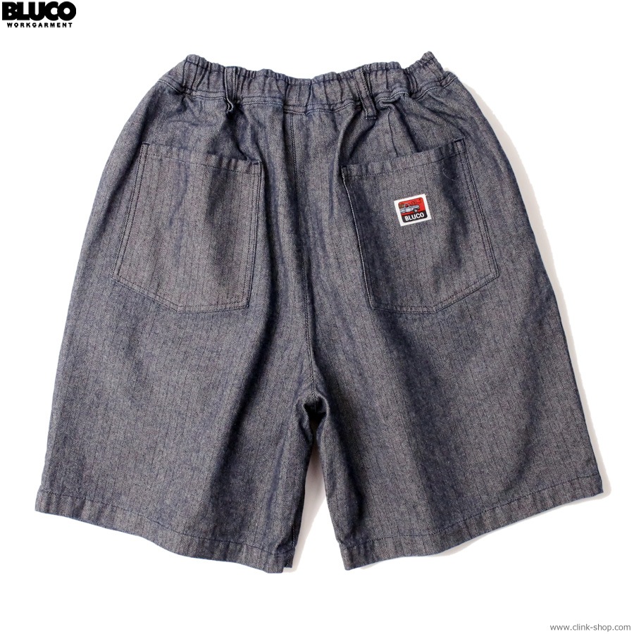BLUCO 12oz DENIM EASY WORK SHORTS (HERRINGBONE) [153-45-004]