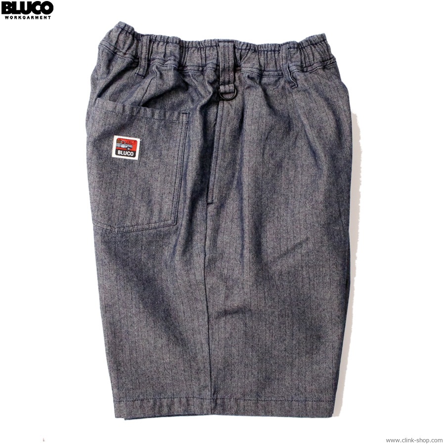 BLUCO 12oz DENIM EASY WORK SHORTS (HERRINGBONE) [153-45-004]