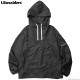 LIBERAIDERS LR NYLON RIP-STOP ANORAK (BLACK) #71002