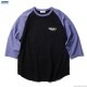 RADIALL SLOW BURN - CREW NECK T-SHIRT 3Q/S (BLACK)