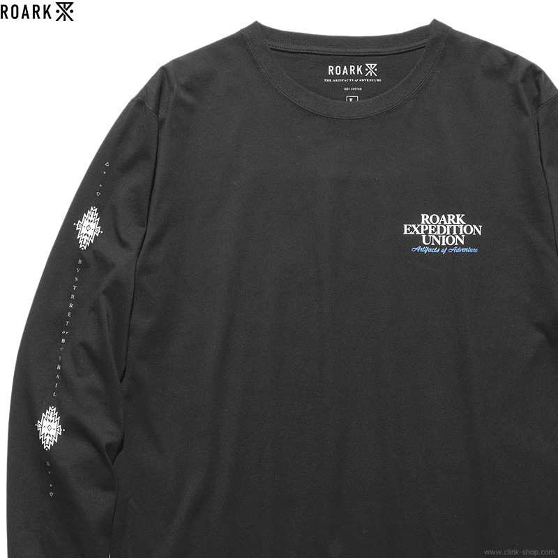 ROARK "ARTIFACTS" LS TEE (BLACK)