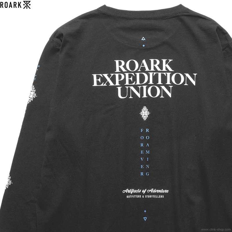 ROARK "ARTIFACTS" LS TEE (BLACK)
