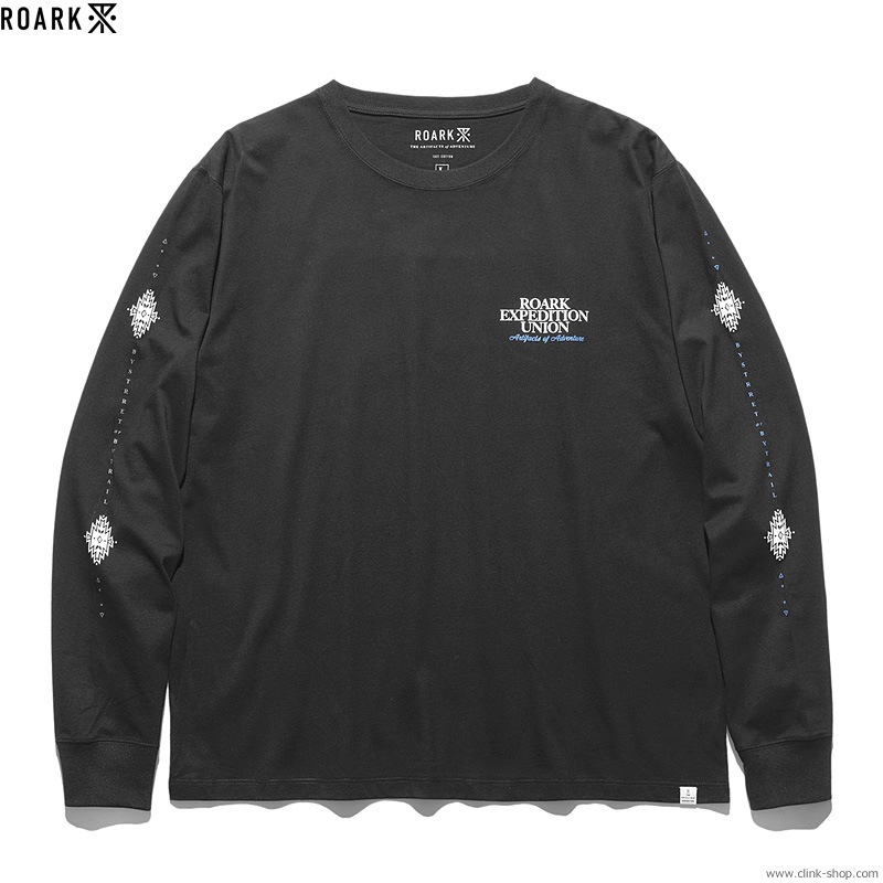 ROARK "ARTIFACTS" LS TEE (BLACK)