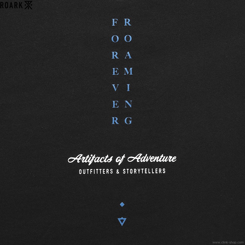 ROARK "ARTIFACTS" LS TEE (BLACK)