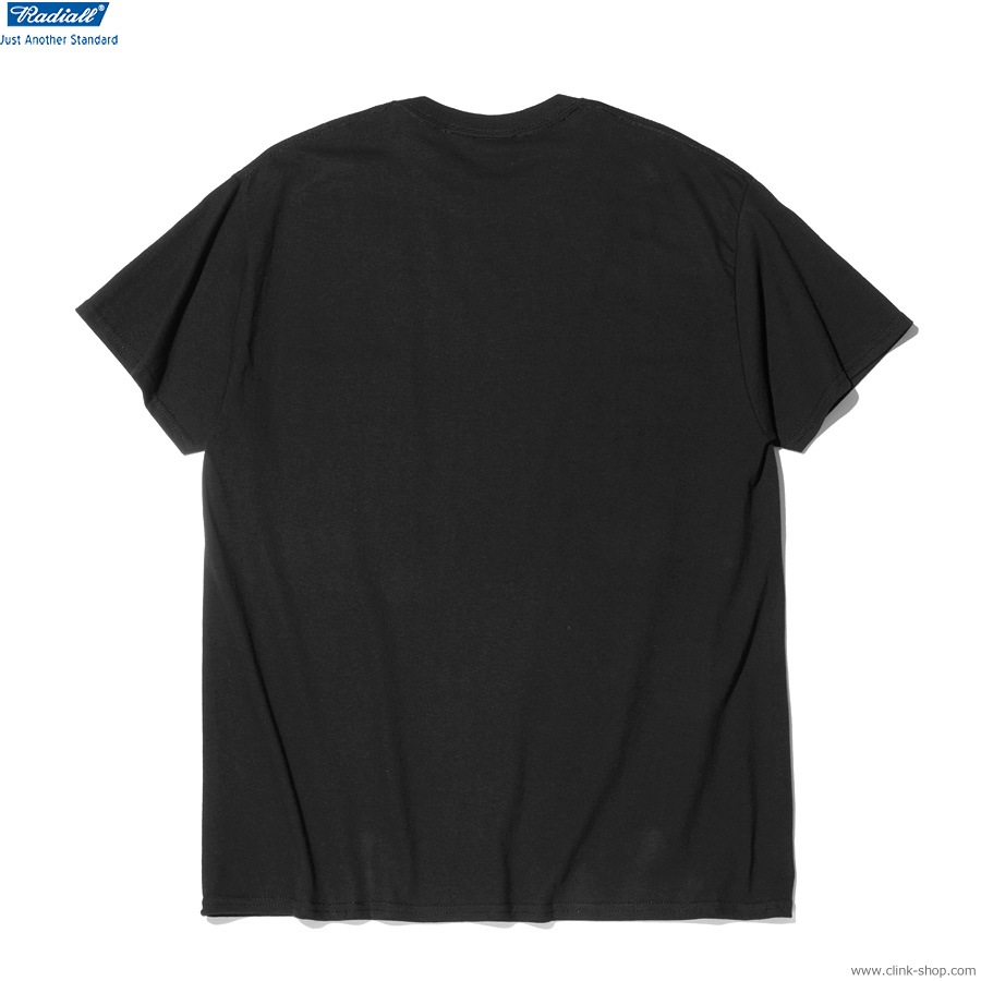 RADIALL JOINT - CREW NECK T-SHIRT S/S (BLACK) [RAD-24SS-TEE002]