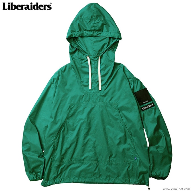 LIBERAIDERS LR NYLON RIP-STOP ANORAK (GREEN) #71002