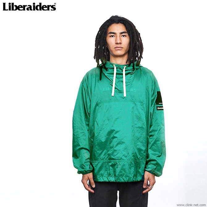 CLINK｜LIBERAIDERS LR NYLON RIP-STOP ANORAK (GREEN) #71002｜東京