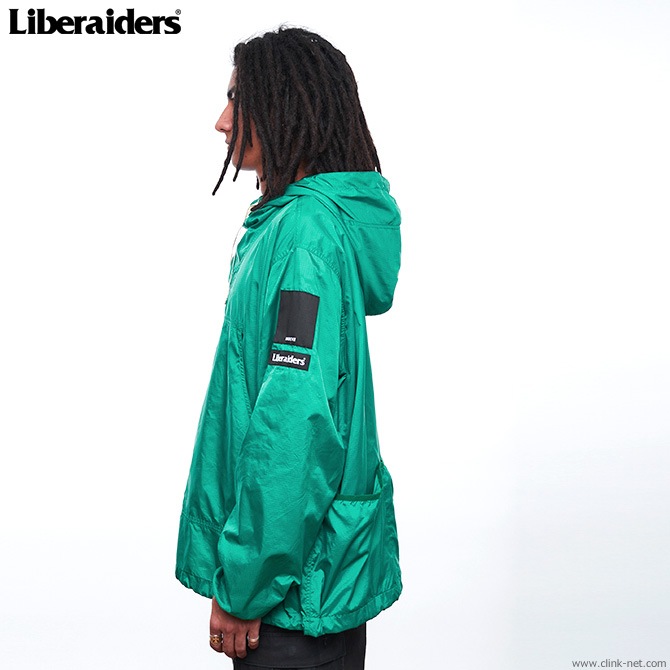 CLINK｜LIBERAIDERS LR NYLON RIP-STOP ANORAK (GREEN) #71002｜東京