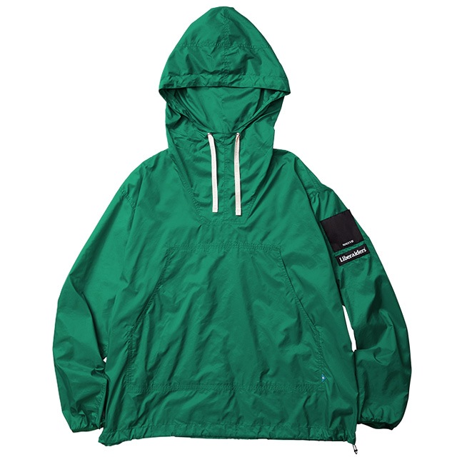 LIBERAIDERS LR NYLON RIP-STOP ANORAK (GREEN) #71002