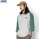 RADIALL SLOW BURN - CREW NECK T-SHIRT 3Q/S (HEATHER GRAY)
