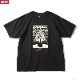 OBEY ORGANIC PIGMENT DYED TEES "OBEY CONFORMITY TRANCE" (PIGMENT FADED BLACK) [SHEPARD FAIREY COLLECTION]