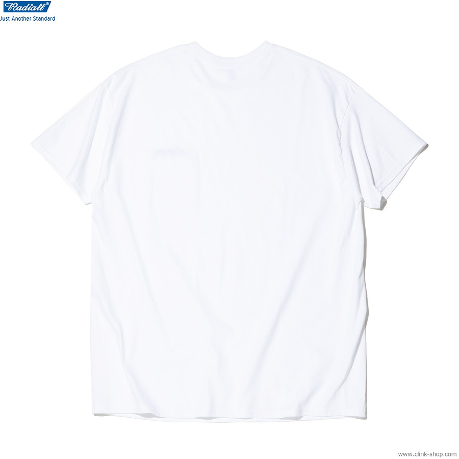 RADIALL JOINT - CREW NECK T-SHIRT S/S (WHITE) [RAD-24SS-TEE002]