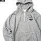 BLUCO HEAVY PILE SWEAT HALF ZIP HOODIE -1165- (GRAY) [145-13-015]
