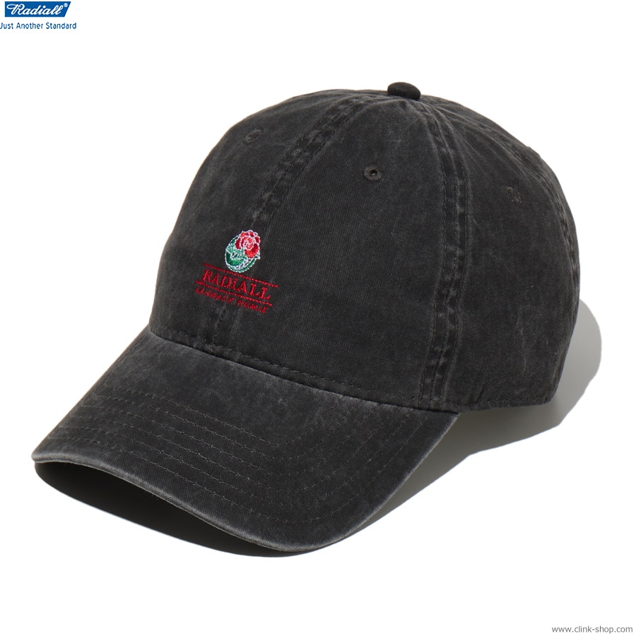 RADIALL ROSE - BASEBALL LOW CAP (BLACK) [RAD-25MW-HAT001-01]