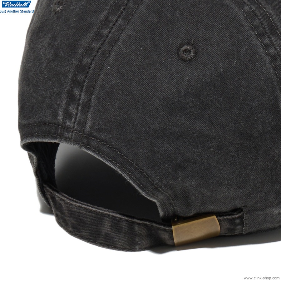 RADIALL ROSE - BASEBALL LOW CAP (BLACK) [RAD-25MW-HAT001-01]
