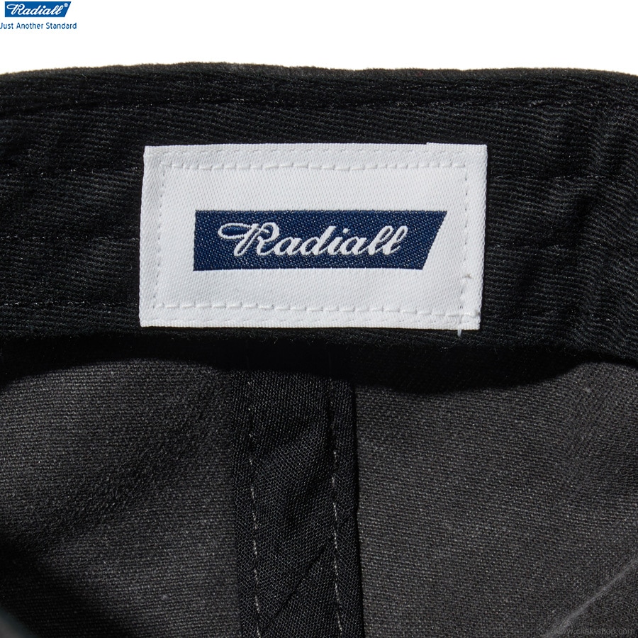RADIALL ROSE - BASEBALL LOW CAP (BLACK) [RAD-25MW-HAT001-01]