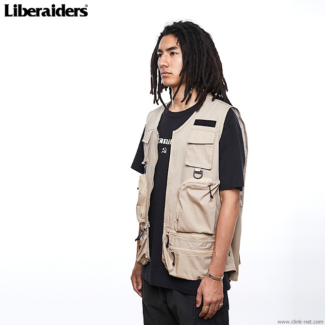 LIBERAIDERS CAMERA VEST (SAND) #71005