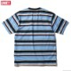 OBEY IDEALS ORGANIC DALE TEE SS (BLUE MULTI)